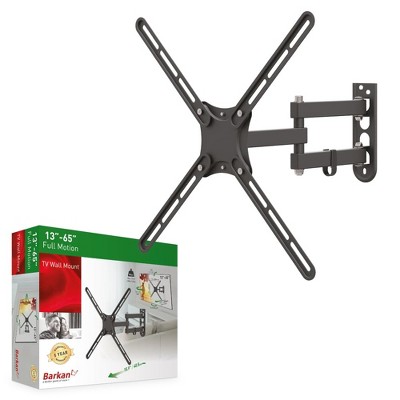 Barkan 13" - 65" Full Motion TV Wall Mount - Extension, Swivel & Tilt