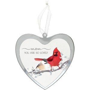 Pavilion Gift Company - Mom - 4.75" Mirrored Glass Ornament - Tree Ornaments - 1 of 4