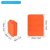 Unique Bargains Outdoor Foldable Durable Ultralight Foam Mat 14.6"x10.6"x0.3" 2 Pcs - 2 of 4