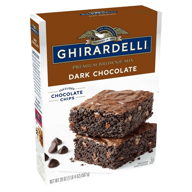 Ghirardelli Dark Chocolate Brownie Mix - 20oz, 3 of 7