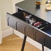 FURNIinspire Vanity Tables Dressing Table Bedroom Makeup Vanity Desk Set with Stool, Drawer Storage, 3 Color Brightness, Black, 45.5"*15.7"*52.5" - 4 of 4