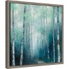 Amanti Art To the Woods (Trees) by Wild Apple Canvas Wall Art Print Framed 16 x 16-in. - 3 of 4