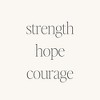Mantra Jewelry - Strength Hope Courage - 2 of 4