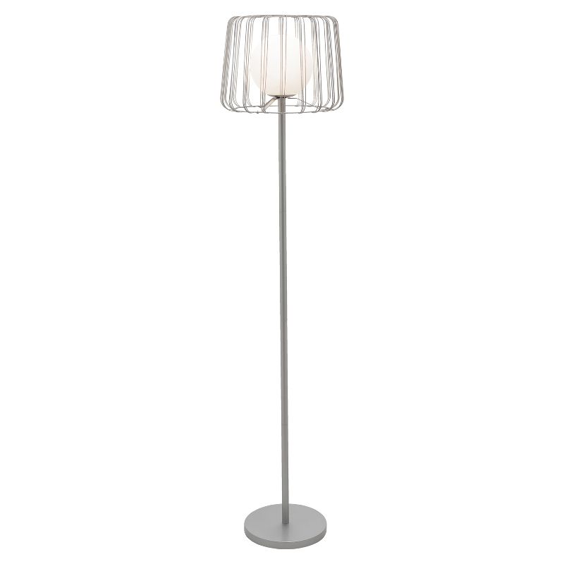 62.75&#34; Mateo Caged Globe Shade Floor Lamp - River of Goods, 1 of 10