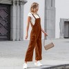 Women's Jumpsuit Corduroy Wide-Leg Overalls - Cupshe - 4 of 4