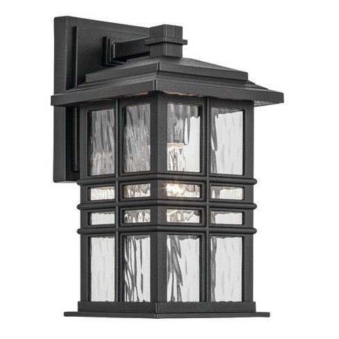 Kichler Lighting Beacon Square 1 - Light Wall Light In Textured Black ...