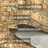 Washable Rugs for Living Room - Stain Resistant, Non-Slip, Pastel Oriental Rugs for Bedroom, Dining Room, Kitchen - 4 of 4