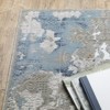 Oriental Weavers Easton 3313Q Grey/ Blue Indoor Area Rug - 2'3" x 7'6" - 4 of 4