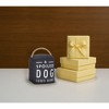 Pavilion Gift Company - Spoiled Dog - 5" x 6" Dark Gray Door Stopper - Door Stops - 4 of 4