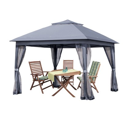 Pamapic 11 ft. x 11 ft. Outdoor Pop Up Gazebo