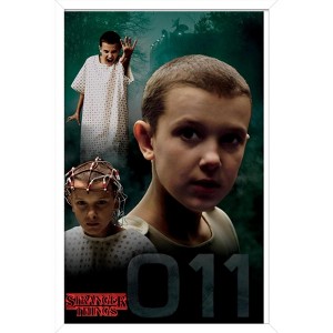 Trends International Netflix Stranger Things - Eleven Framed Wall Poster Prints - 1 of 4