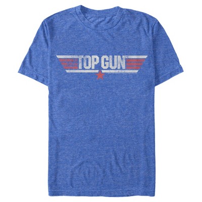 Men's Top Gun Distressed Movie Logo T-Shirt