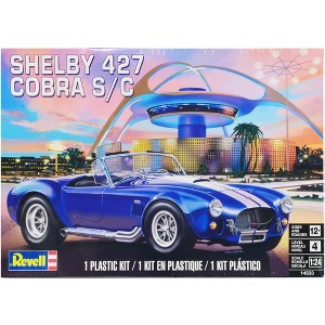 Level 4 Model Kit Shelby Cobra 427 S/C 1/24 Scale Model by Revell - 1 of 4