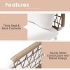 Crestlive products 2PC outdoor rattan design patio sofa for Balcony lawn  Beige - 4 of 4