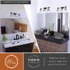 VAXCEL Clybourn Bronze Adjustable Wire Cage Bathroom Vanity Light Fixture - 3 of 4