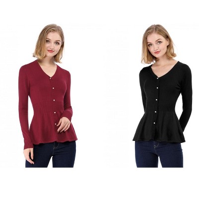 black/burgundy