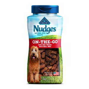 Nudges Blue Buffalo On The Go Dog Treat with Beef - 5.5oz - 1 of 4