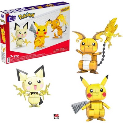 Mega Pokémon Jumbo Pikachu Building Set - 825pcs : Target