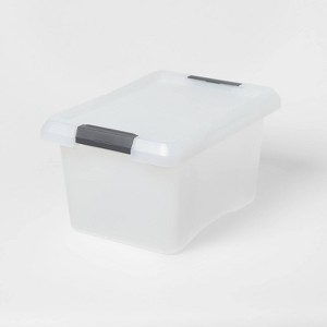 Small Frosted Latching Storage Box - Brightroom™ - 1 of 4