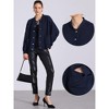 INSPIRE CHIC Women's Winter Long Sleeve Button Down Lightweight Shacket Jacket - 2 of 4