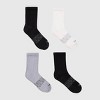 Hanes Men's 3pk +1 Absolute Active Cushioned Crew Socks - 6-12 - 4 of 4