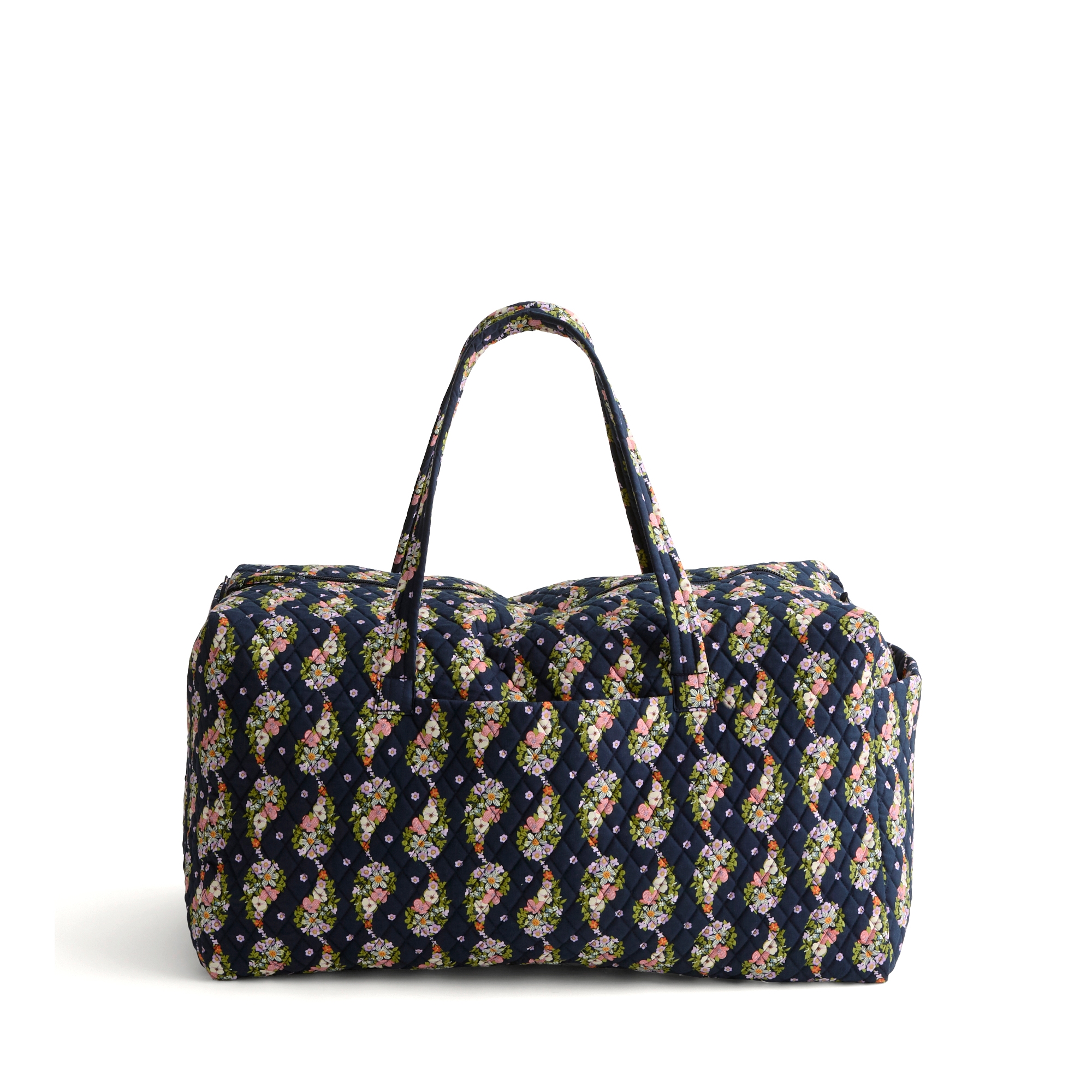 Vera Bradley Women's Outlet Cotton XL Travel Duffel Bag Paisley Rain
