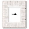 PosterPalooza | Photo Size Sculpted White Picture Frame - UV Acrylic, Foam Board Backing, Hanging Hardware - 2 of 4