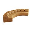 156" Corduroy 8-Seater Semi-Circular Sectional Sofa - 4 of 4