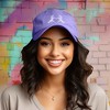 Dalix Heart of Bones Embroidered Cotton Dad Hat Adjustable Baseball Cap Womens - 2 of 4