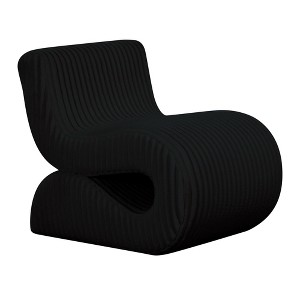 Senna Oversized Corduroy Upholstered Accent Chair - 1 of 4