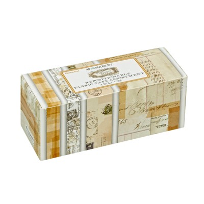 49 And Market Fabric Tape Assortment 4/Rolls-Vintage Bits Essential