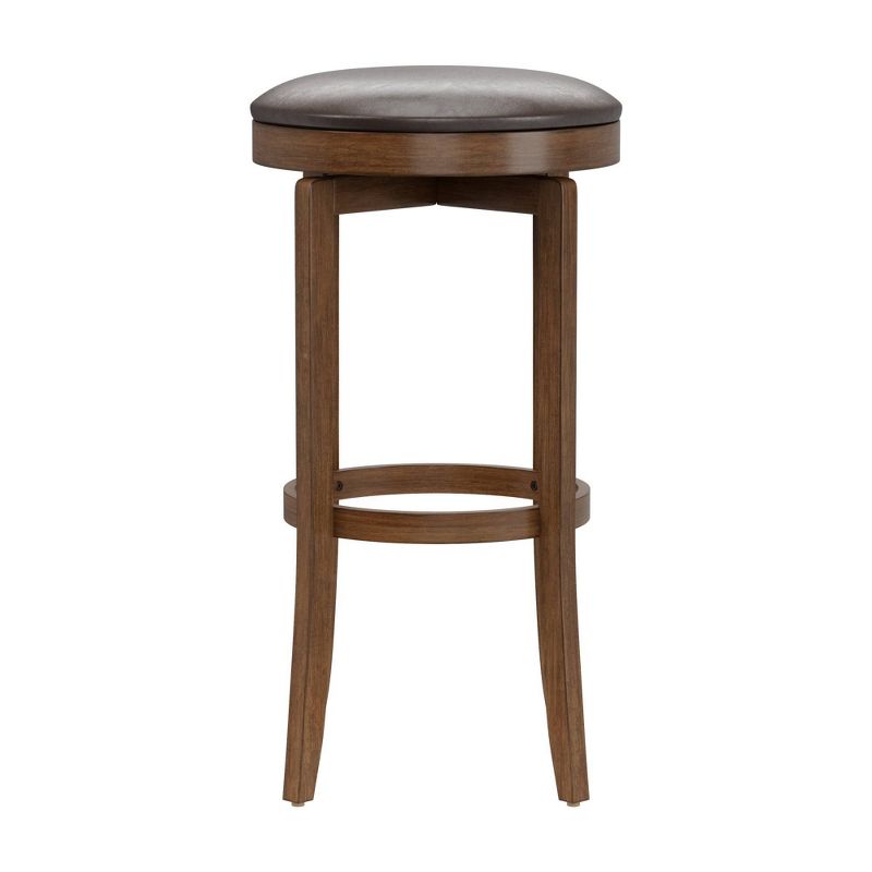 31&#34; Brendan Backless Hardwood Counter Height Barstool Brown/Cherry - Hillsdale Furniture, 5 of 10