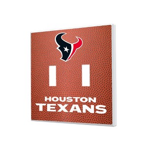 NFL AFC Teams Football Hidden-Screw Light Switch Plate for Double Toggle - 1 of 4
