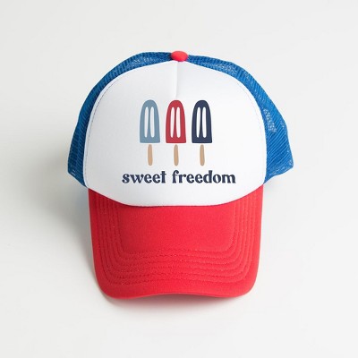 The Juniper Shop Sweet Freedom Popsicles Youth Foam Trucker Hat