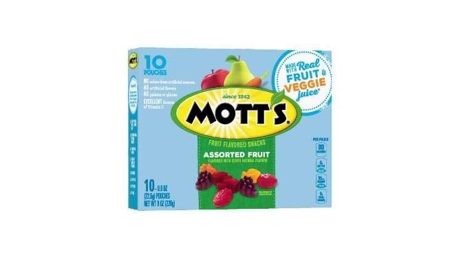 Mott&#39;s Assorted Fruit Flavored Snacks - 8oz/10ct, 2 of 10, play video