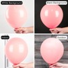PartyWoo Balloons Light Pink Pastel Baby Pale Pink Orange 12 Inch 50 pcs - 2 of 4