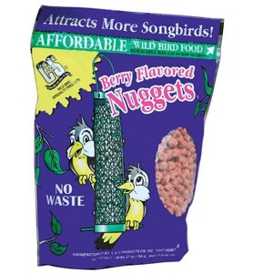 C&S Wild Bird Berry Suet Nuggets 27 oz - 1 of 1