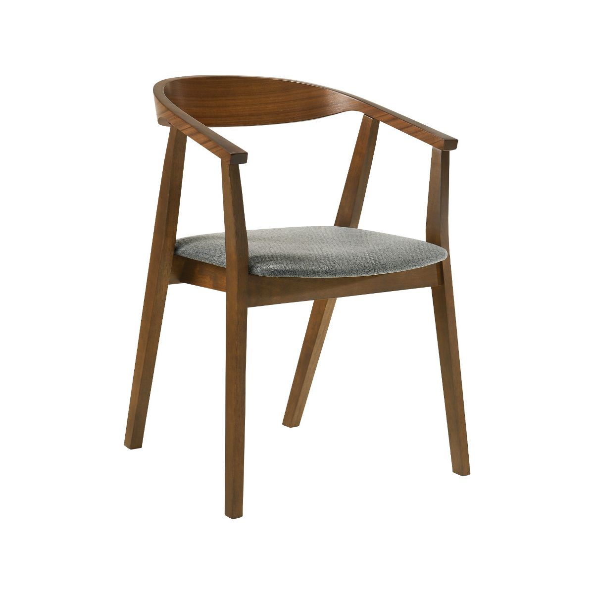 Santana Upholstered Wood Dining Chair - Set of 2 - thumbnail 3