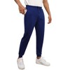 Men's Fleece Lined Sweatpants Thermal Pajama Jogger Pant with Pockets for Athletic Workout Running - image 3 of 4