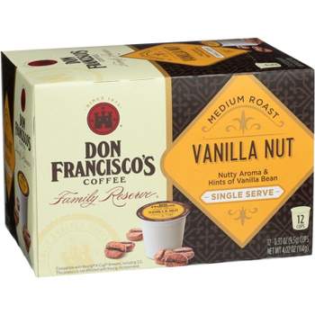 DON FRANCISCO'S, COFFEE VANILLA NUT SINGLE SERVE, pack of 6