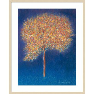 Amanti Art 33"x41" Tree in Blossom by Peter Davidson Wall Art: Giclee Print, Hardwood Frame - 1 of 4