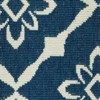 Oriental Weavers Meridian 5703B Navy/ Ivory Indoor/Outdoor Area Rug - 7'10" Round - 3 of 4
