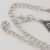 Anna-Kaci Women's Waist Chain Belt with Diamond-Shaped Links and Turquoise Stone Accents - 4 of 4
