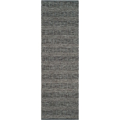 Montauk Mtk412 Hand Woven Area Rug - Ivory/dark Grey - 2'3