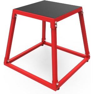 12/18/24/30" Plyo Box Set | Sturdy Plyometric Jump Platform for Home Gym - Unisex Single/Multi-Height Box Jump - 1 of 4