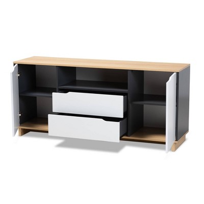 Reed Multicolor 2-Door Wood Dining Room Sideboard