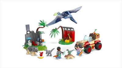 LEGO Jurassic World Baby Dinosaur Rescue Center and Toy Car