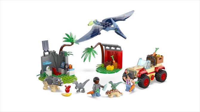 LEGO Jurassic World Baby Dinosaur Rescue Center and Toy Car 76963, 2 of 8, play video