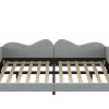NicBex Twin/Full size Upholstered Daybed,Sofabed with Cloud-Shaped Backrest,No Box Spring Needed - 4 of 4