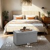 30" Storage Ottoman Bench, Ottoman with Storage, Ottoman Bench, Hold up to 660lb for Living Room - 3 of 4